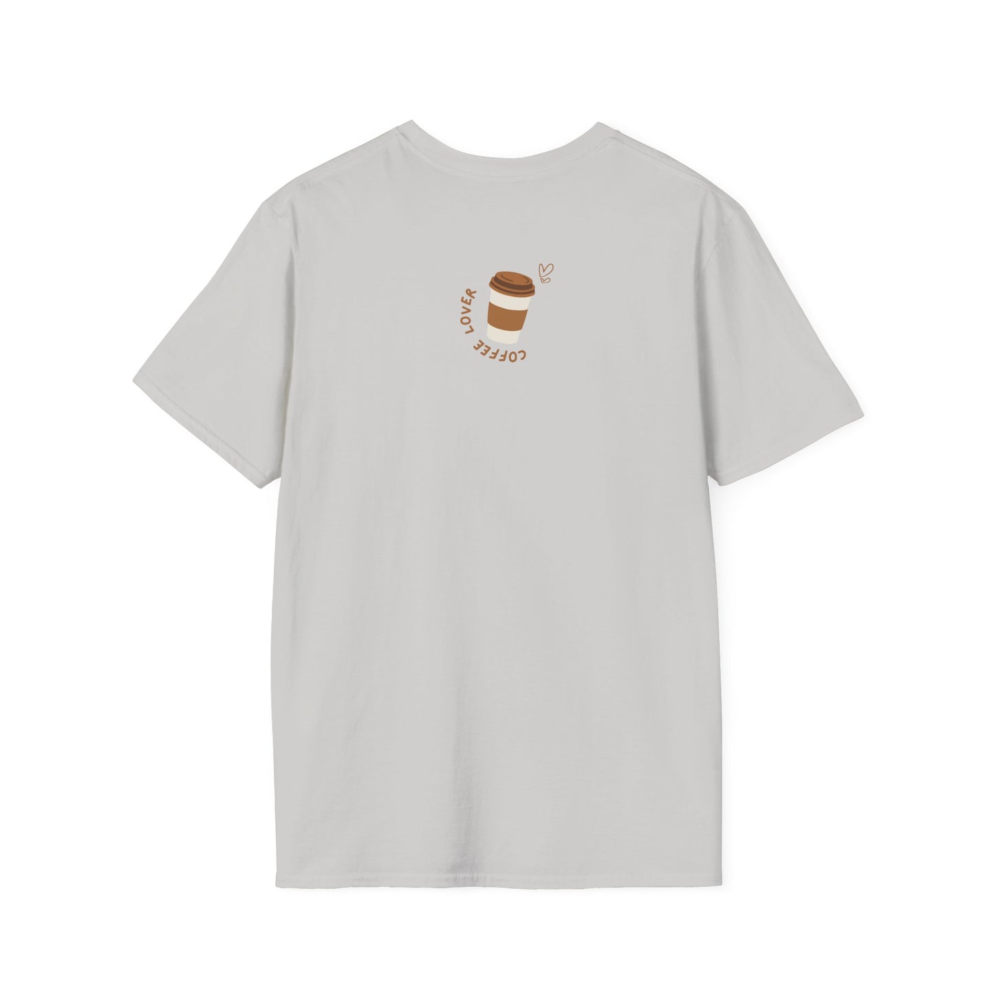 Funny Cat Coffee Lover T-Shirt | H2O + C = Life