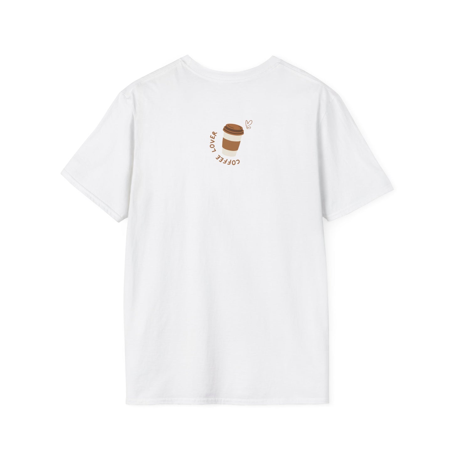 Funny Cat Coffee Lover T-Shirt | H2O + C = Life